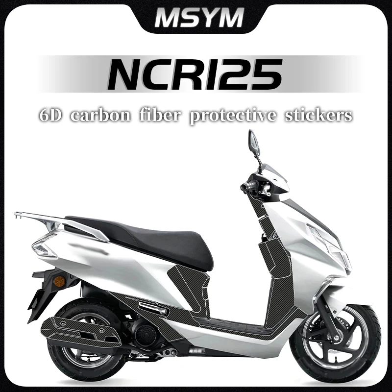 

For HONDA NCR125 NCR 125 ncr125 Stickers 6D carbon fiber protective stickers car body stickers decorative stickers accessories