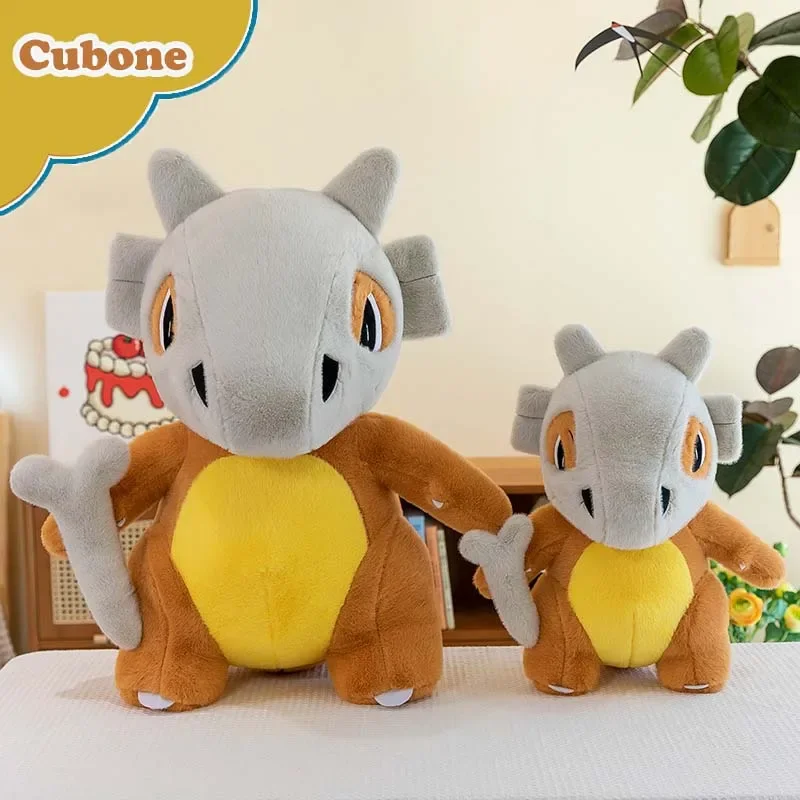 Pokemon cubone brinquedos de pelúcia pokémon anime plushie bonecas 45/70cm kawaii travesseiro coelho recheado cubone presentes de natal para crianças