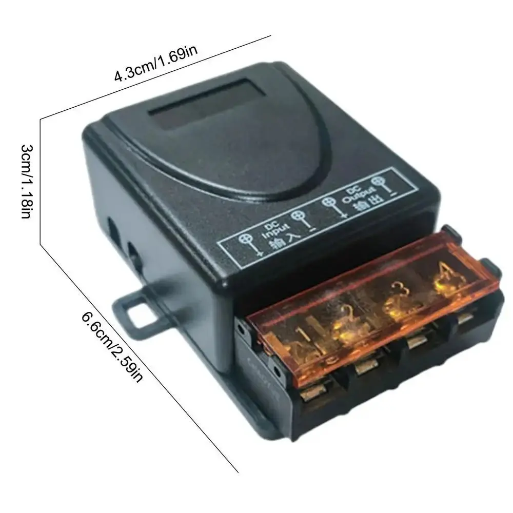 433Mhz Remote Control Switch High Power 8V-72V on Off Remote Control Transmitter Convenient Multifunctional Smart Switch Door