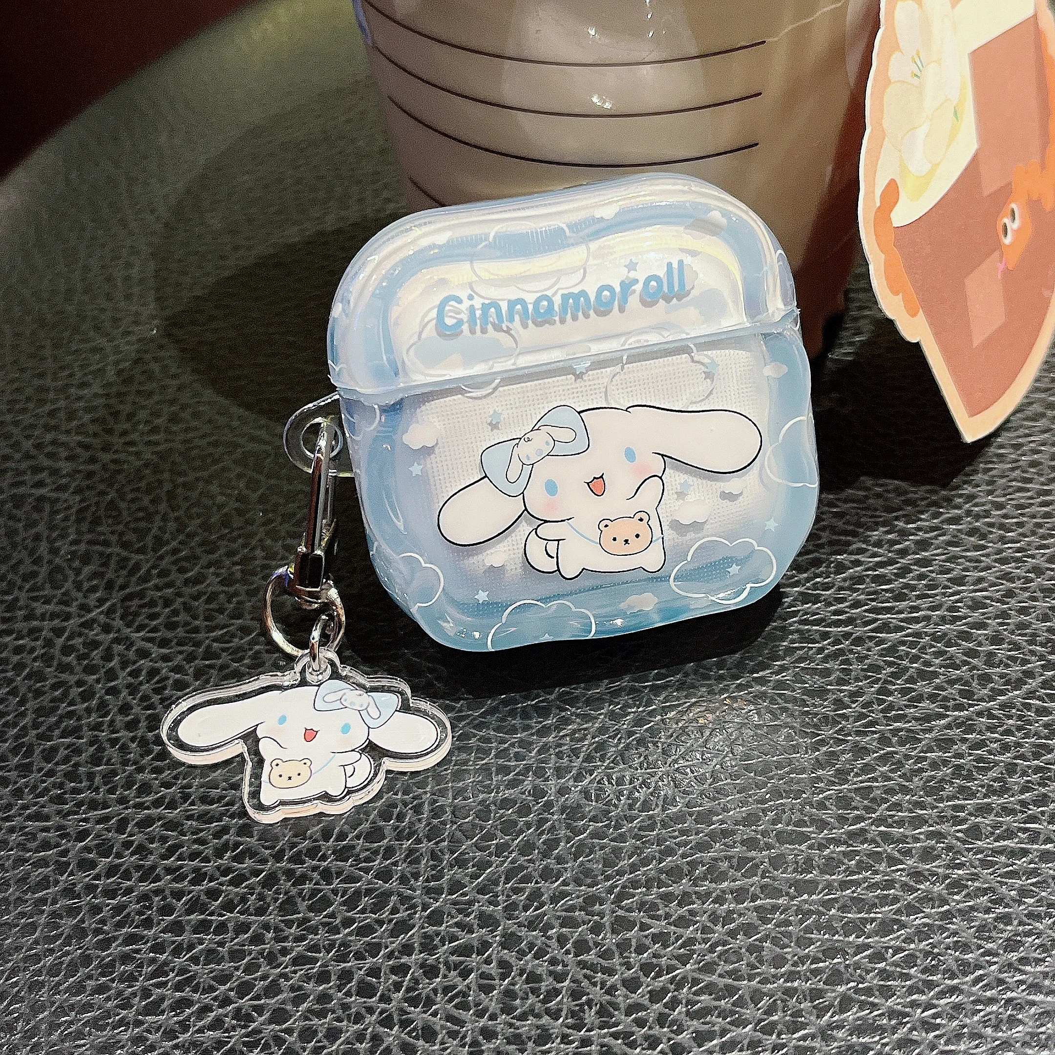Birthday Preferred Gift Anime For Cinnamoroll Cartoon Cute Anti-fall Headphone Case High Quality For Airpods Pro3,2,3,4,Pro2 - view 2