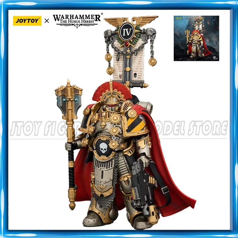 

[Pre Order]JOYTOY Warhammer 40K 1/18 Action Figure Iron Warriors Centurion with Heavy Power Maul and Combi-melta figures Toys