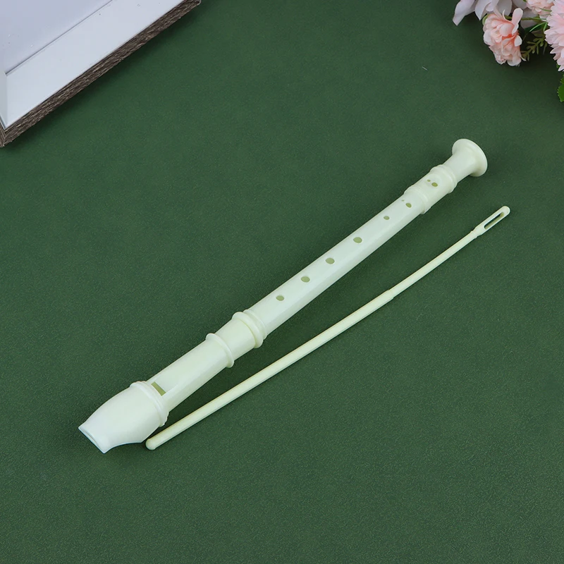 1Pc Professional Eight Hole Treble Long Flute Soprano Recorder Clarinet Food Grade PP Recorder Flute Woodwind Instruments