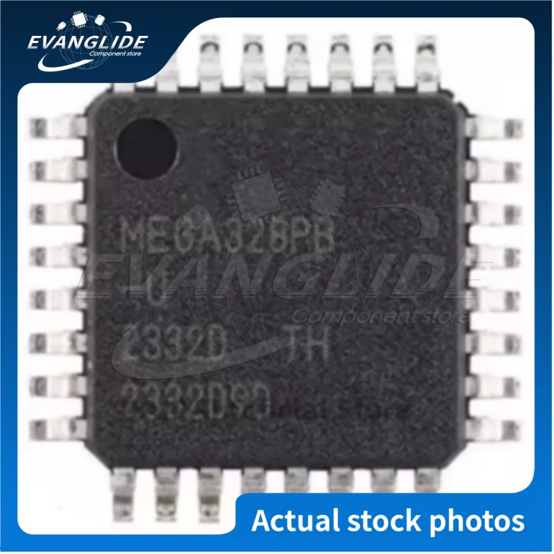 5 PCS/LOT Original & New ATMEGA328PB-AU ATMEGA328PB MEGA328PB-U ATMEGA328PBAU TQFP32 Microcontroller Chip