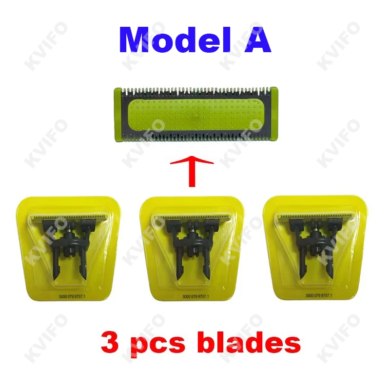KVIFO 1-5 Stück für Philips Oneblade Ersatzklinge für QP2520 QP2530 QP2527 QP2533 QP2630 QP6520