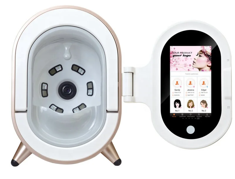 Hot Sale Magic Mirror Facial Skin Analysis Meter/3D Facial Camera