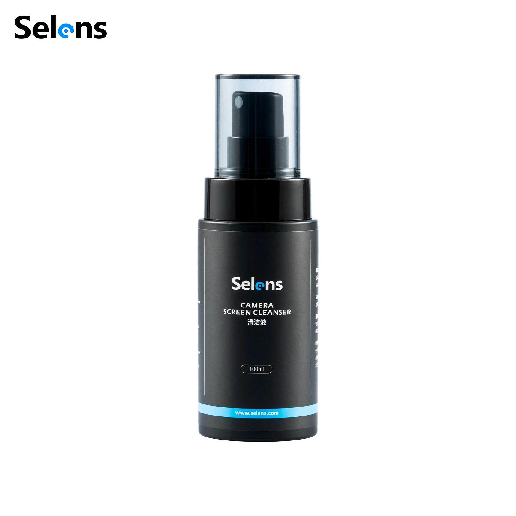 

Selens 100ml COMS Camera Lens Cleaning Solution Spray For Eyeglasses Monitors Tablets DSLR Digital Camera Lens Phone Screen