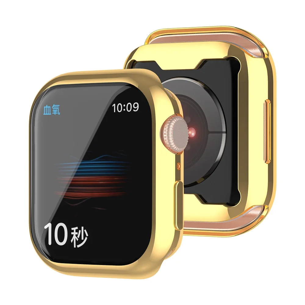 1 шт., защитная пленка для экрана Apple Watch серии 7, диаметром 41 мм, 45 мм, полностью из ТПУ, чехол для iWatch 41 мм, 45 мм, смарт-аксессуары iWatch7