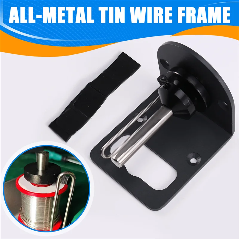 

ABKP-Holder Solder Reel Stand Soldering Wire Stand Increase Weight And Thickness Soldering Station Rework Tools