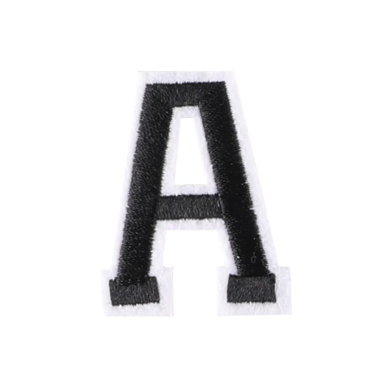 104pcs/4sets/Lot Fashion Embroidery Patch Gold Sliver Label Black White Pink Blue Bag Shirt Hat Clothing Decoration Craft Diy