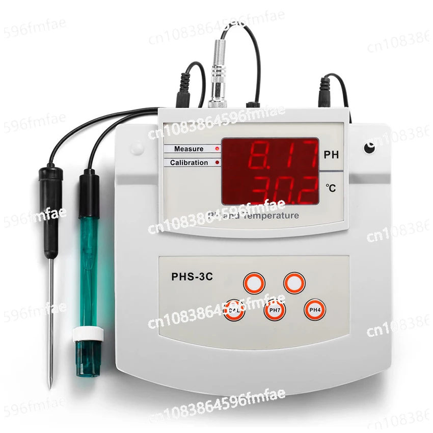 

PHS-3C Desktop Automatic Calibration Acidity Meter PH/Thermometer 2In1Digital Laboratory Water Quality Analyzer