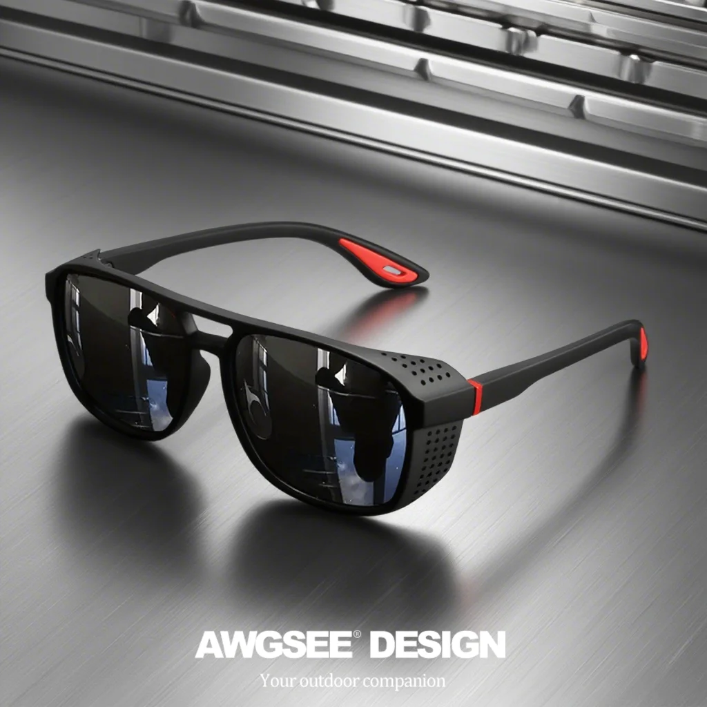 Professional Sports Sunglasses - Polarized Windproof UV400 for Cycling Running Outdoor Enthusiasts UV400