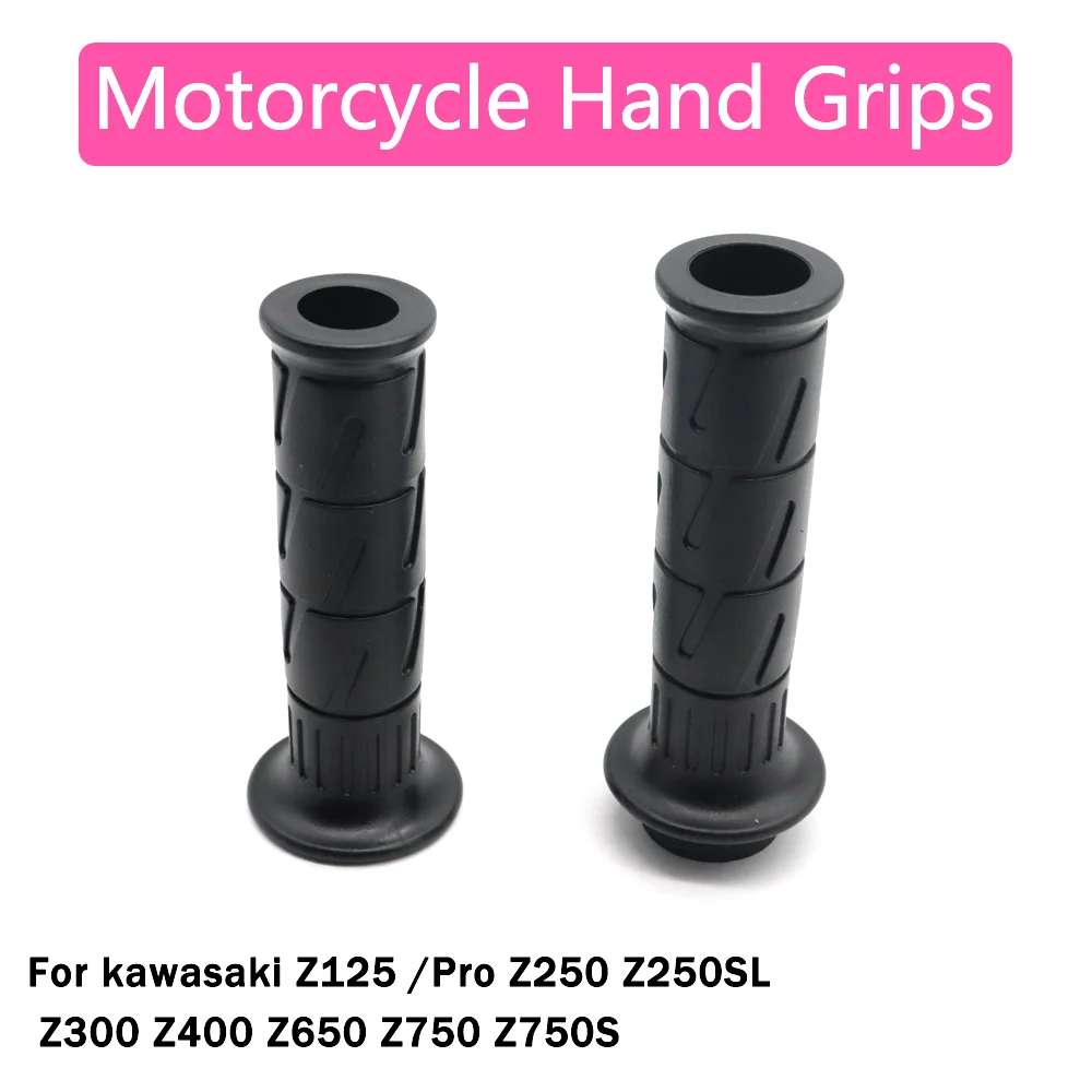 

Для kawasaki Z125 Pro Z250 Z250SL Z300 Z400 Z650 Z750/S мотоциклетные ручки, резиновая ручка дроссельной заслонки, ручки для руля