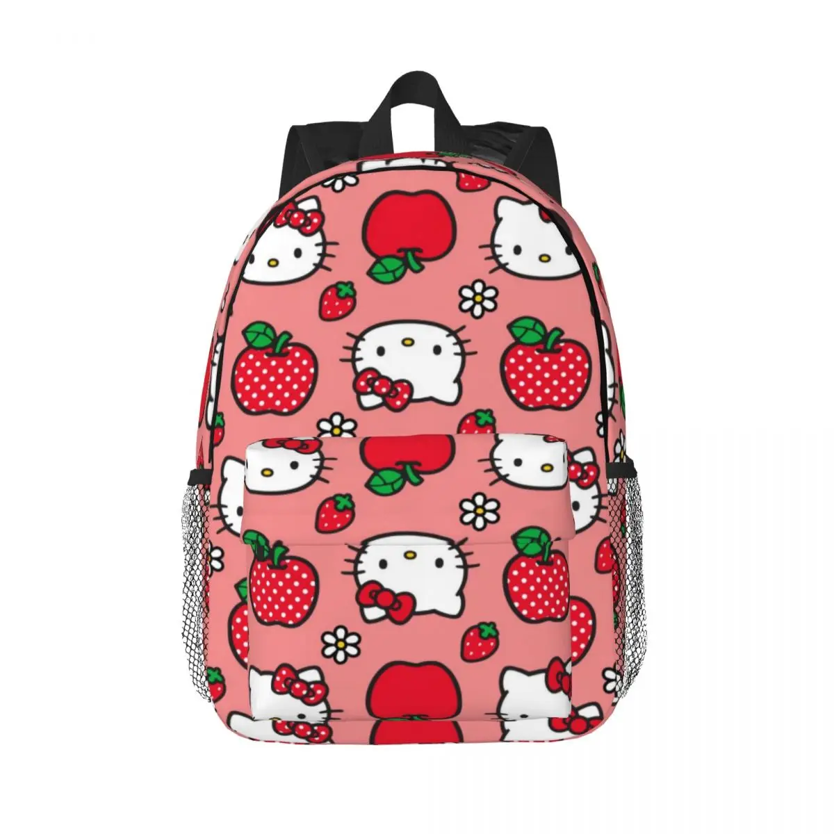 Hello Kitty Printed Lightweight Casual Schoolbag For School, Outdoor, Shopping, Office 15inch