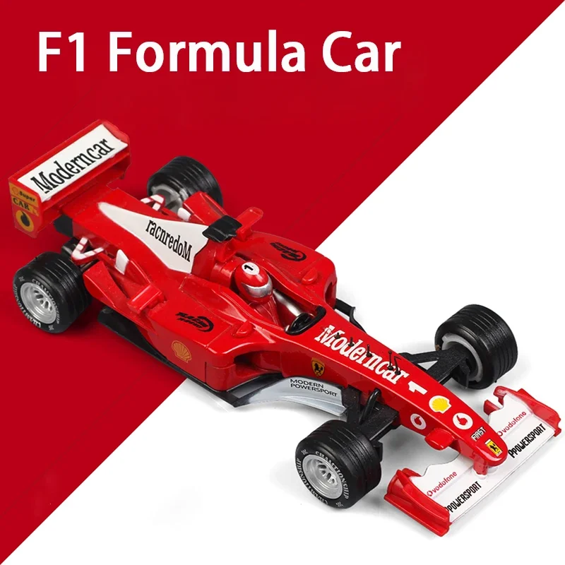 

1:24 F1 Racing Formula Car Sound and light Static Simulation Diecast Alloy Model Car Collect children's birthday gifts