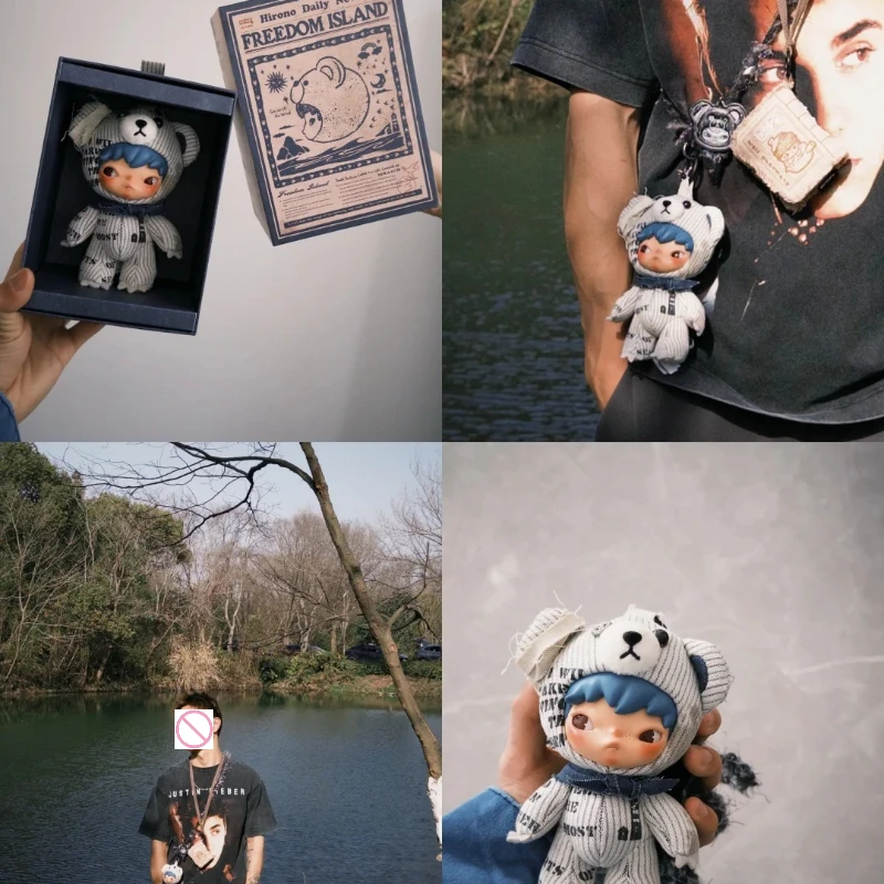 

POPMART Ono HIRONO Free Island Doll Pendant Healing Style Trendy Gift Collectible Mystery Box with Character Designs