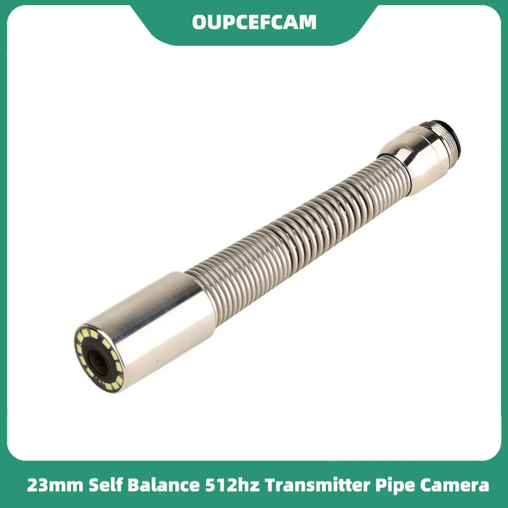 

23mm Self Balance Camera Head With 512hz Transmitter Built-in Replacement For Pipe Drain Sewer Inspection Endoscope System