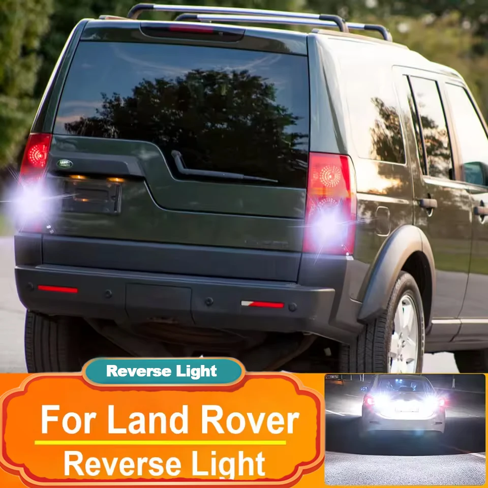2 uds luz LED de marcha atrás P21W BA15S 1156 para Land Rover Defender Discovery 2 3 4 LR2 LR3 LR4 Freelander Range Rover Sport 1 Canbus