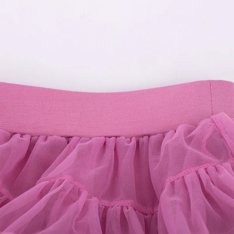Mädchenrock, Puffrock, A-Linien-Halbrock, Mädchenkleid, stilvolles Prinzessinnenkleid, Kinderrock, süßer Rock für kleine Mädchen. – Detail 23