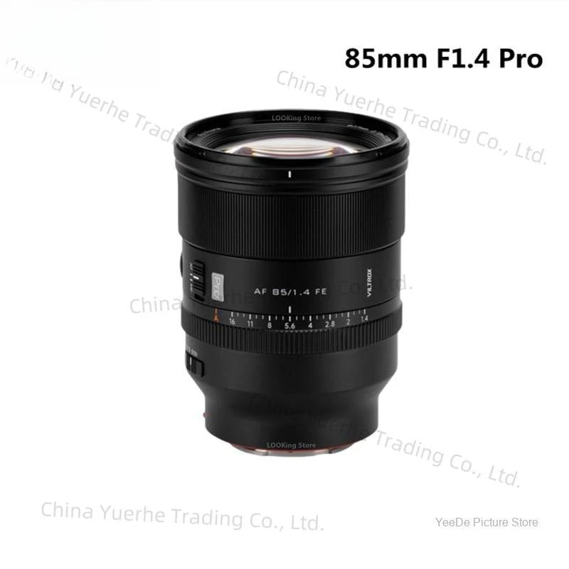 

VILTROX 85mm F1.4 Pro Lens Full Frame Auto Focus Large Aperture for Mirrorless Camera Lens for Sony E Mount A7 A7R A7RII ZVE1 A9