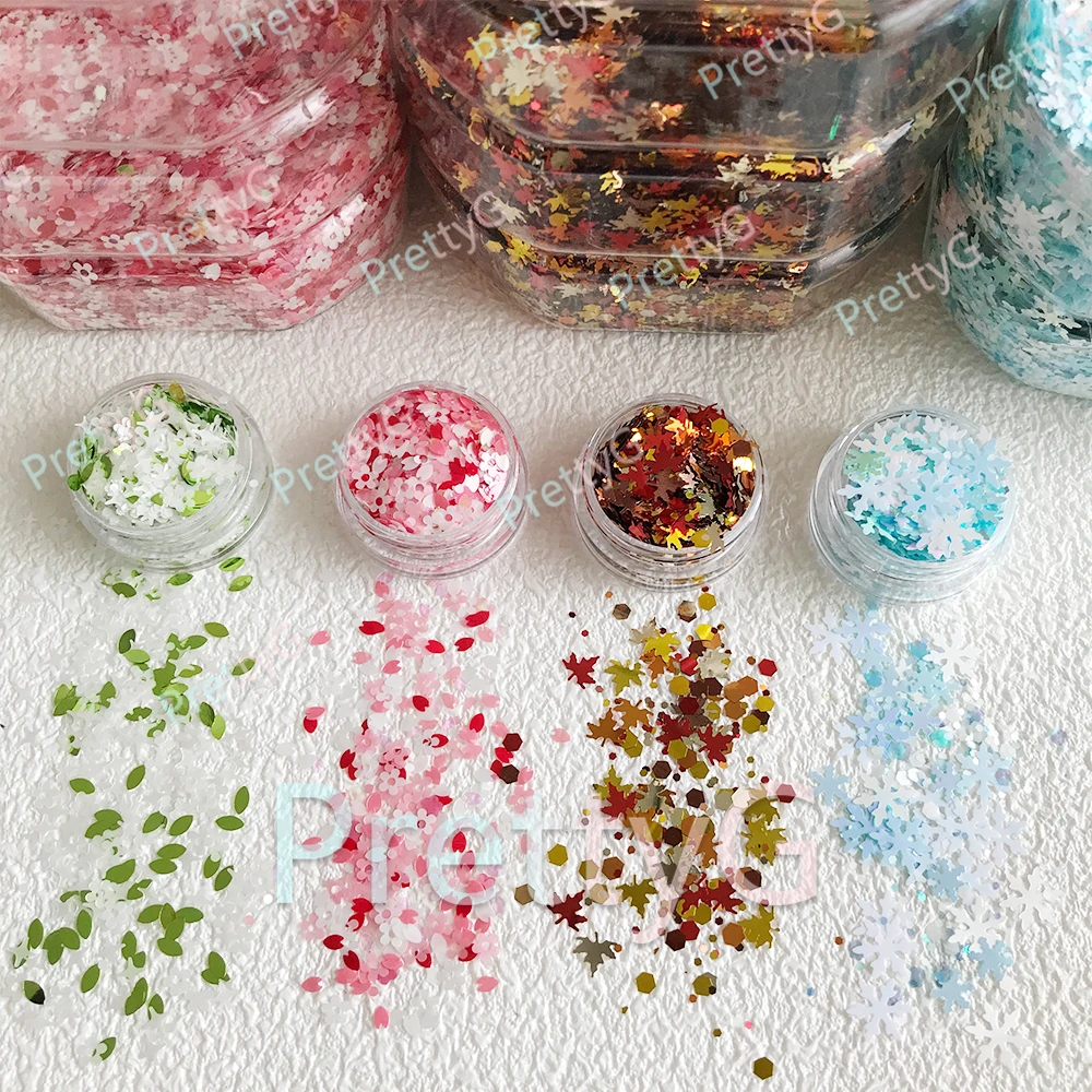 PrettyG 1 Box Season Mixes Gli - Art Craft Winter review and price