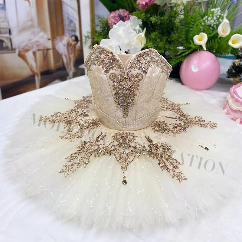 MOLLY Sleeping Beauty Gentle Fairy Paquita Silver Fairy Ballet TUTU International Competition Skirt Private Customization