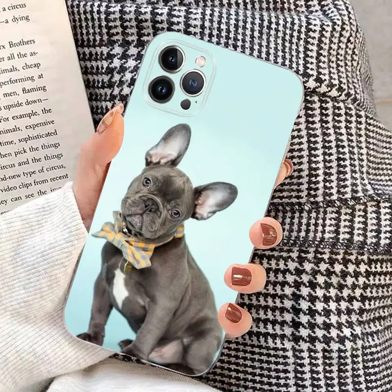 French Bulldog Dog Phone Case Silicone Soft for iphone 14 13 12 11 Pro Mini XS MAX 8 7 6 Plus X XS XR Cover