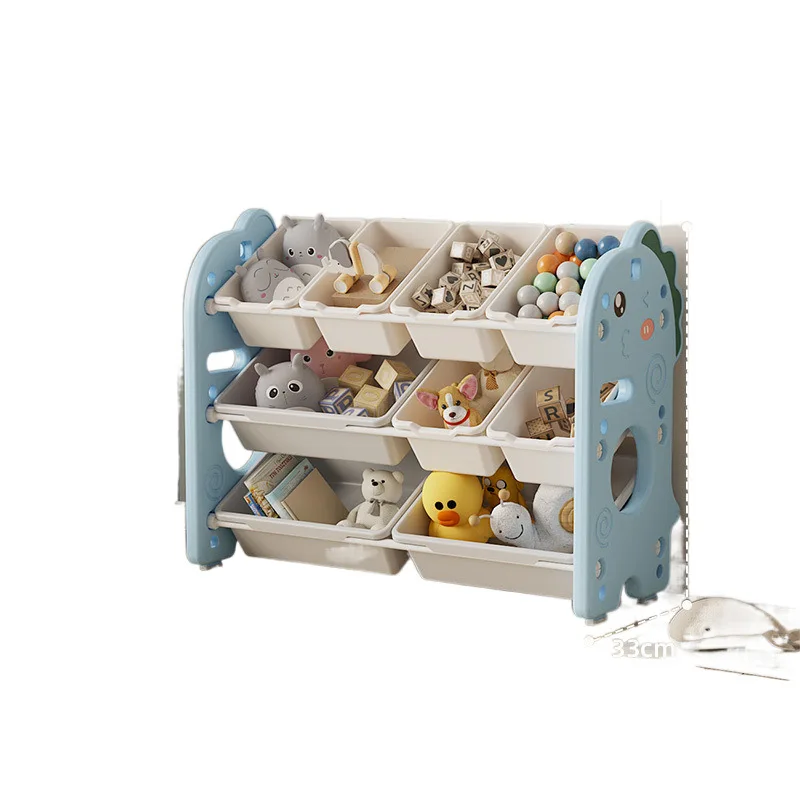 

Children's toy storage rack, floor-to-ceiling multi-layer household baby storage toy rack