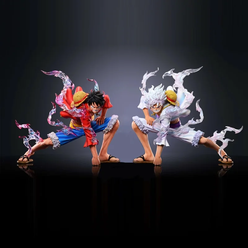 

JT Statue Anime One Piece Luffy Figure Nika Gear Fifth Second Demon Fruit Awakening Statue Action Figurine Collection Model Toys