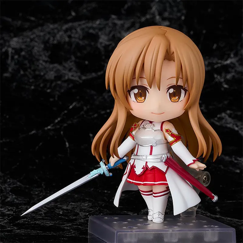 Nuevo Nendoroid 1669 Sword Art Online SAO Asuna Versión 2.0 Figura de acción coleccionable, estatua de PVC, juguete en caja, regalos sorpresa coleccionables