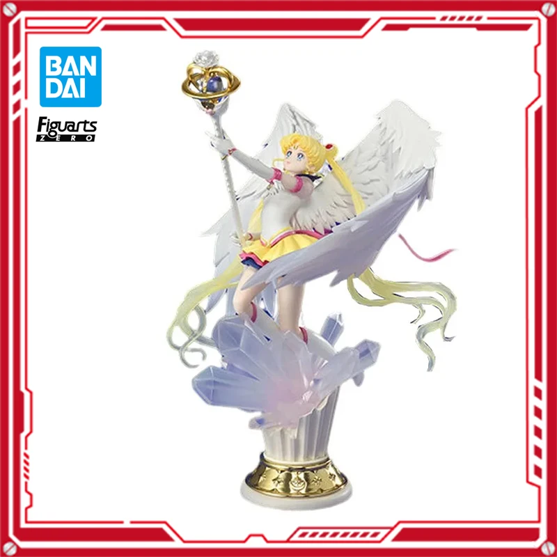 

In Stock Bandai Figuarts ZERO Sailor Moon Tsukino Usagi Original Model Anime Figure Model Toy for Boy Action Collection Doll Pvc