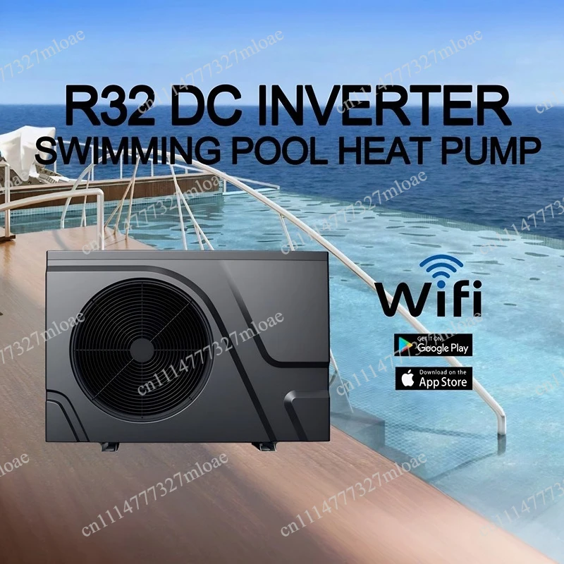 7KW High-efficiency R32 DC variable frequency swimming pool heat pump special cooling application high-quality water heater