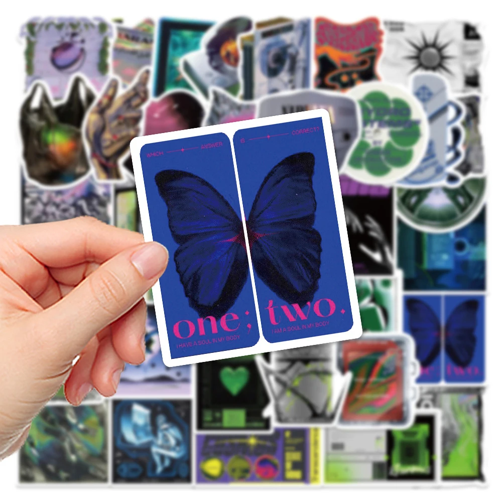 10/20/40pcs Retro Acido Arte Estetica Adesivi Cartoon Modello Creativo Adesivo FAI DA TE Skateboard Notebook Telefono Cool Decalcomanie Pack