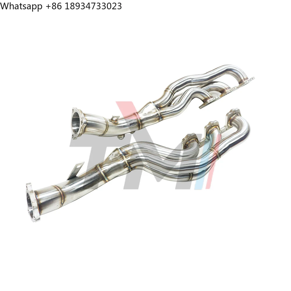 

TM PERFORMANCE SS304 Au Di S4 B8 S5 B8.5 3.0 TFSI V6 Long Tube Equal Length Exhaust Manifold Header