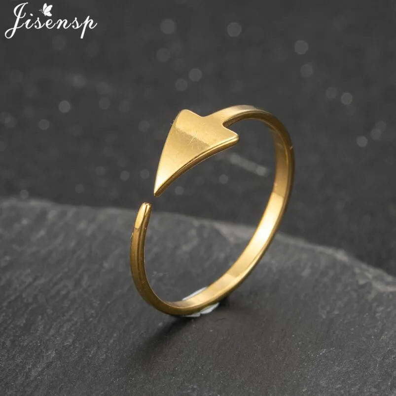 Stainless Steel Ring for Women Simple Heart Leaf Cross Star Infinity Geometric Finger Rings Minimalist Jewelry bagues pour femme