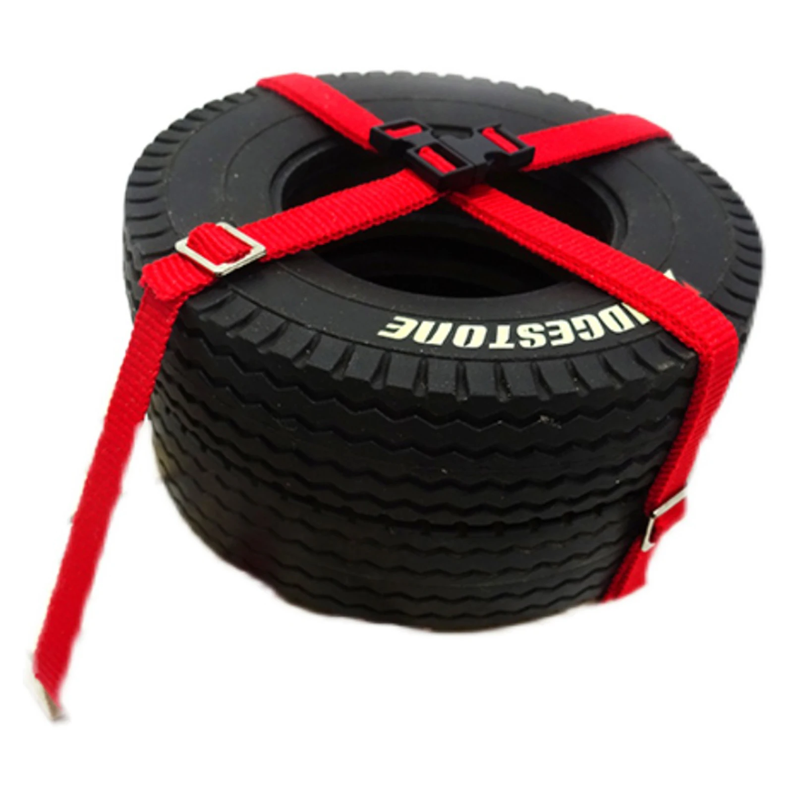 For 1/14 RC Car Tractor Model Adjustable Luggage Cargo Fixing Belt Webbing Strap Tires Luggage Bag Bundle Tightening Strap Servo