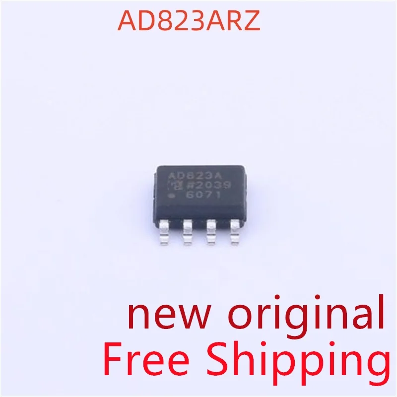 

Free Shipping 10piece AD823ARZ AD823AR AD823A chip SOP8 spot dual operational amplifier IC chip New Original