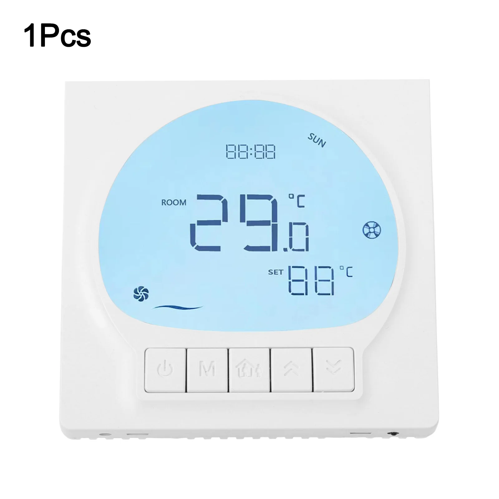 Digital Controller for Air Conditioners Equipped with a Large LCD Display for Effortless Temperature Monitoring