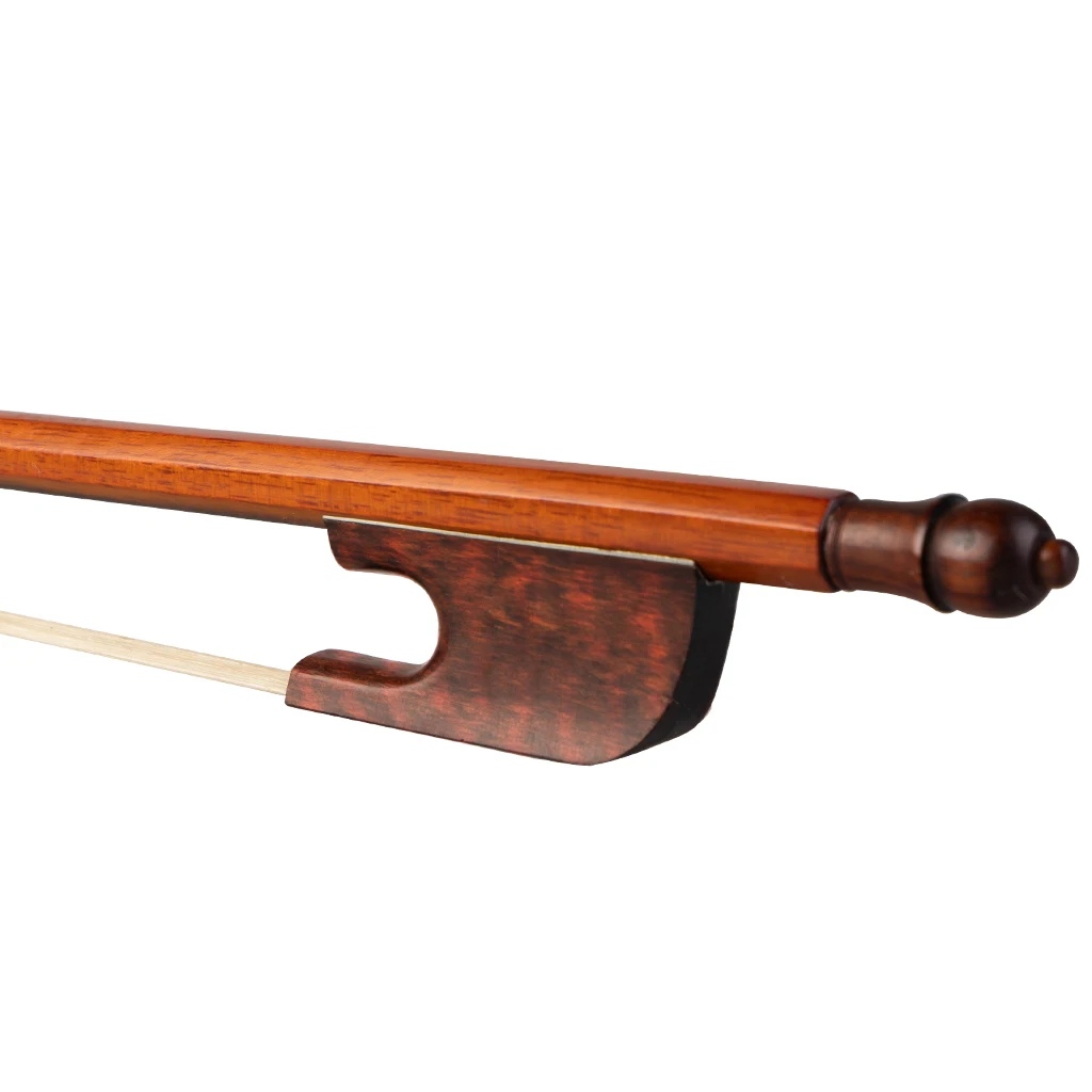 

Vintage Snakewood Frog Violin Bow - Baroque Style 4/4 3/4 1/2 1/4 1/8 for Silent & Electric Fiddle Musicians