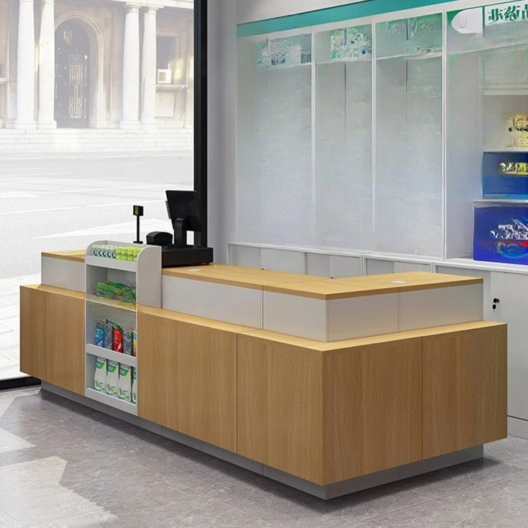 Supermarket Wooden checkout page Convenience store Snack store Fruit store Stationery  Corner checkout page