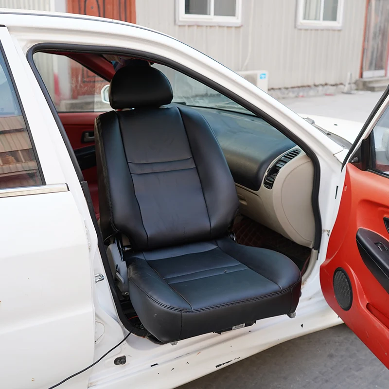 Disabled Wheelchair User Swivel Seat CE Approved Electric Adjustable Leather Passenger Seat Car