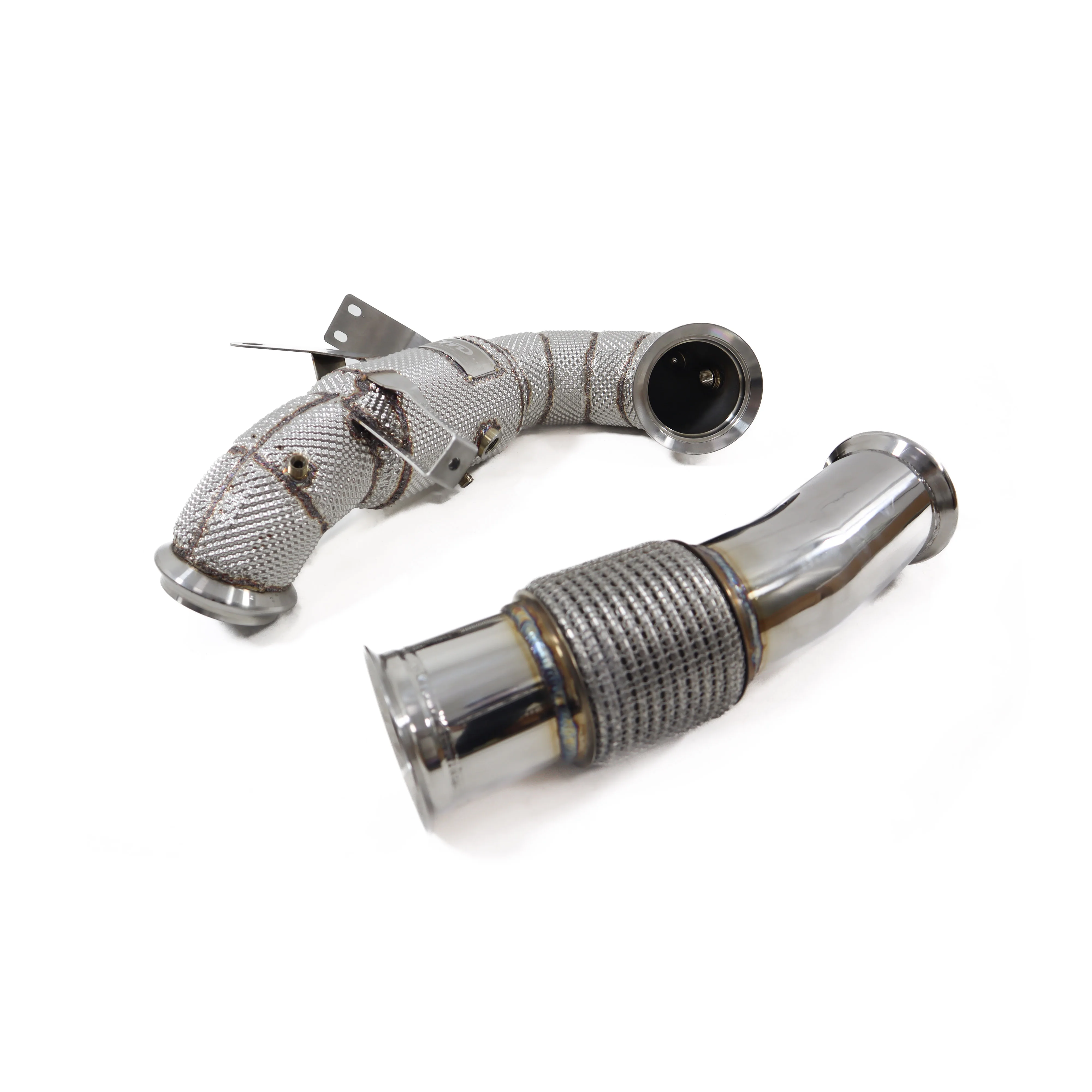 

System High Flow Performance Downpipe For Mercedes Benz AMG A45S W177 2.0T 2019+ With Catalytic Racing Pipe