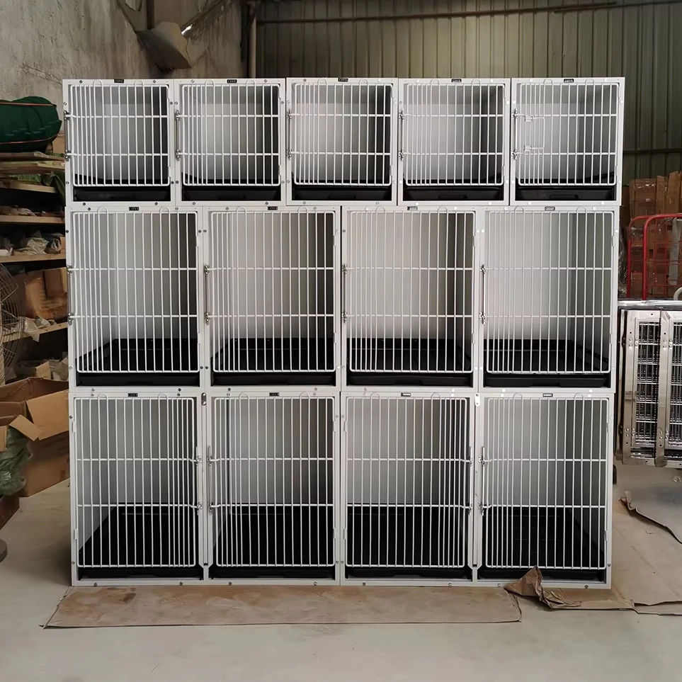 Modular Crates Pet Hotel Cage Professional Novelty Designed Puppy Large Dog Kennel Cage Bank Pet Dog Cages