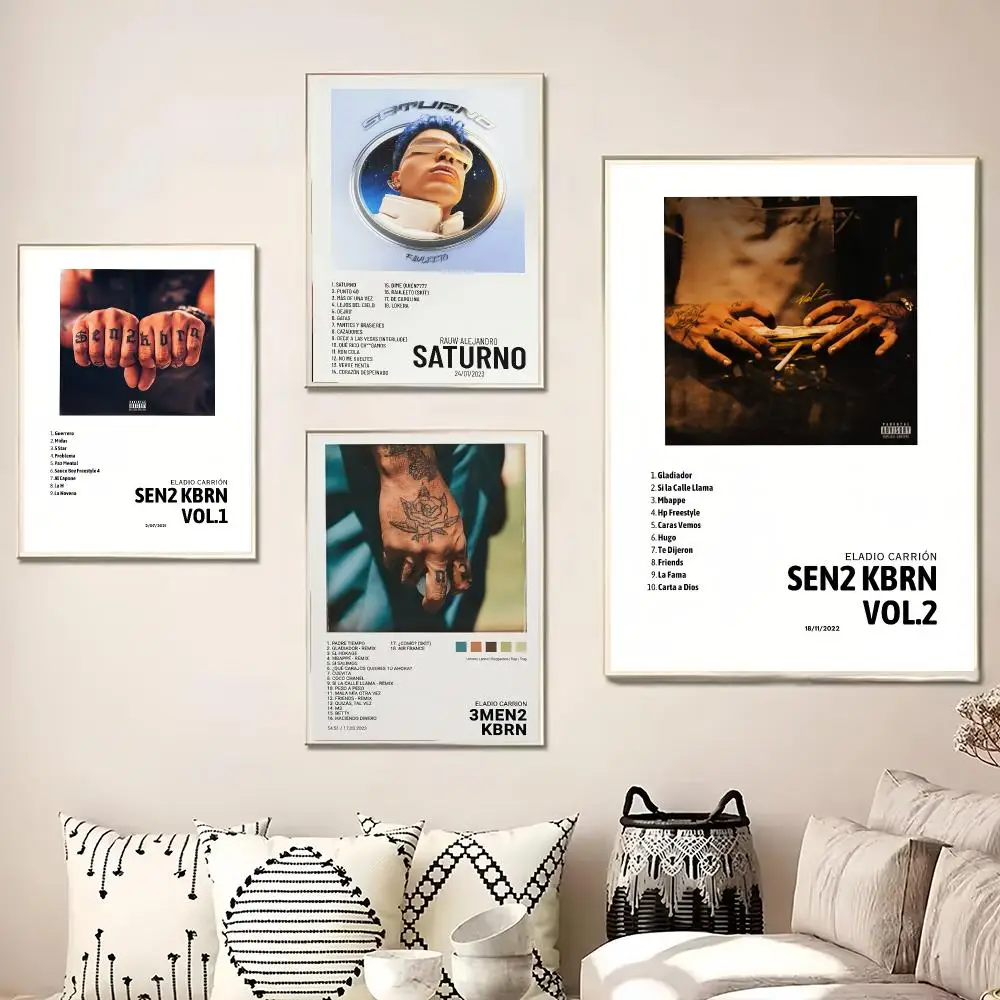 Rapper Music  Album Q-Quevedo Painting Calligraphy Canvas Poster Wall Art for Living Room Bedroom Cafe Decor Gift