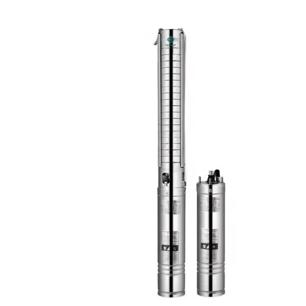

QQPUMP 4SP3-6 High Pressure Multistage 4 Inch Deep Well Submersible Electric Water Pump for Agriculture Use
