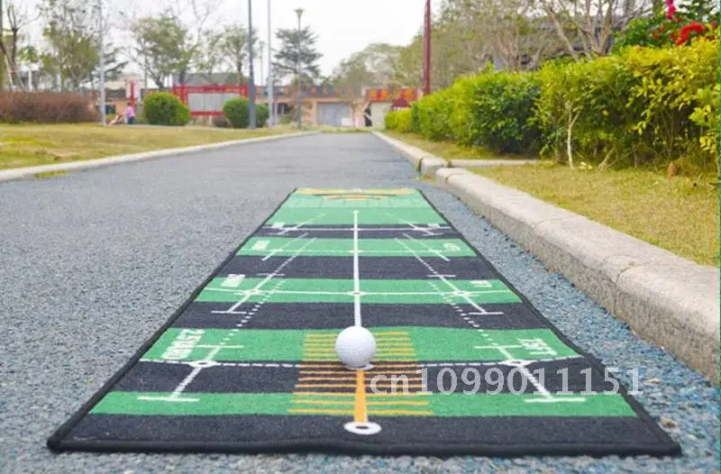 Golf Carpet Smooth Mat Thick Putting Practice Putting Rug For Golf Mat Home 50X300cm Grass Office Training Indoor Golf Practice