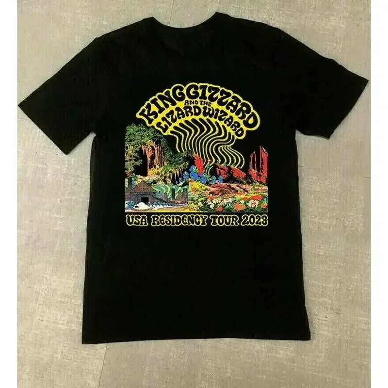 King Gizzard and the Lizard Wizard Tour 2023 T Shirt All Size S 5XL
