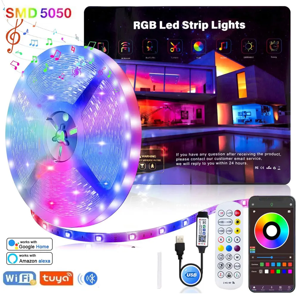 Usb Rgb Led Light S… - image