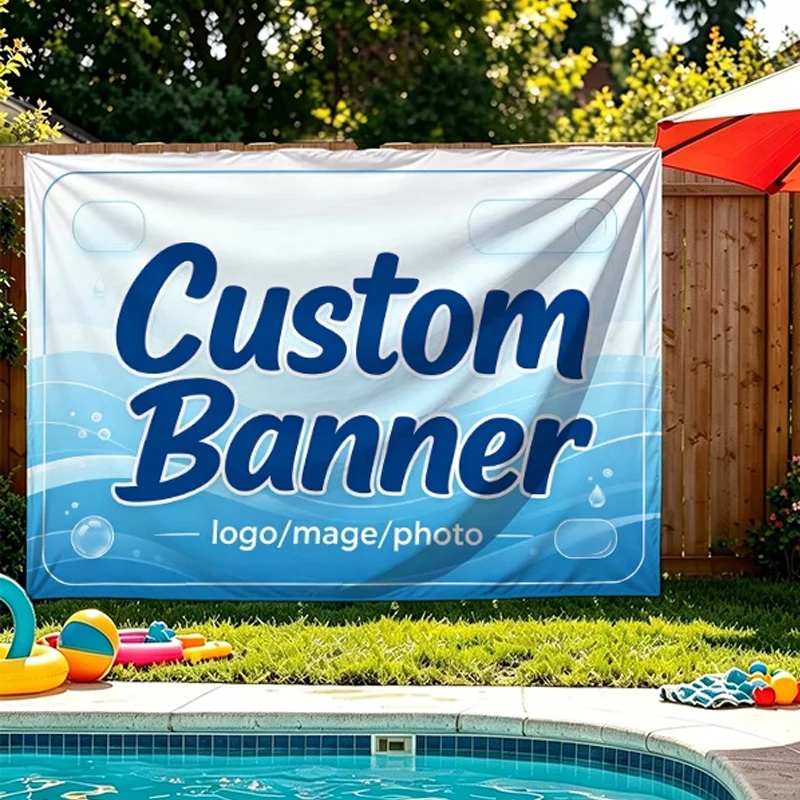 Commercial Printing Images - Custom Banner Flags Suitable For Personalized