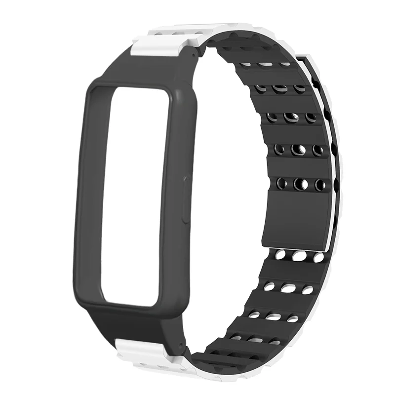 

Magnetic Watch Strap with Breathable Air Hole For Huawei Band 6/6Pro/6NFC/ Honor 6/7 Quick Release Replacement Smartwatch Band