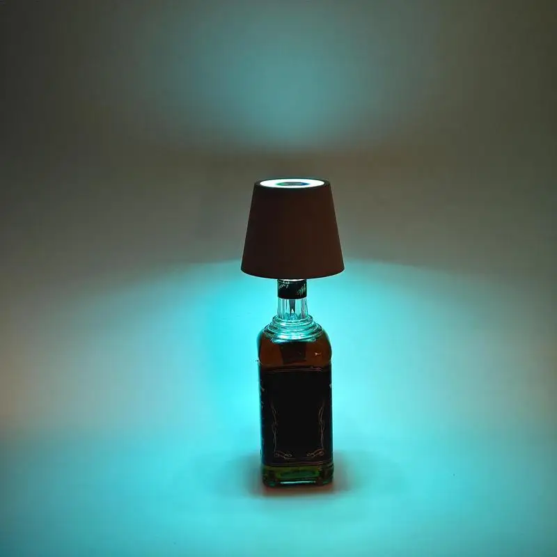 Imagem -04 - Recarregável Wine Bottle Lights Bedside Night Light Touch Sensor Bottle Light Head Plug-in Lamp For Living Room